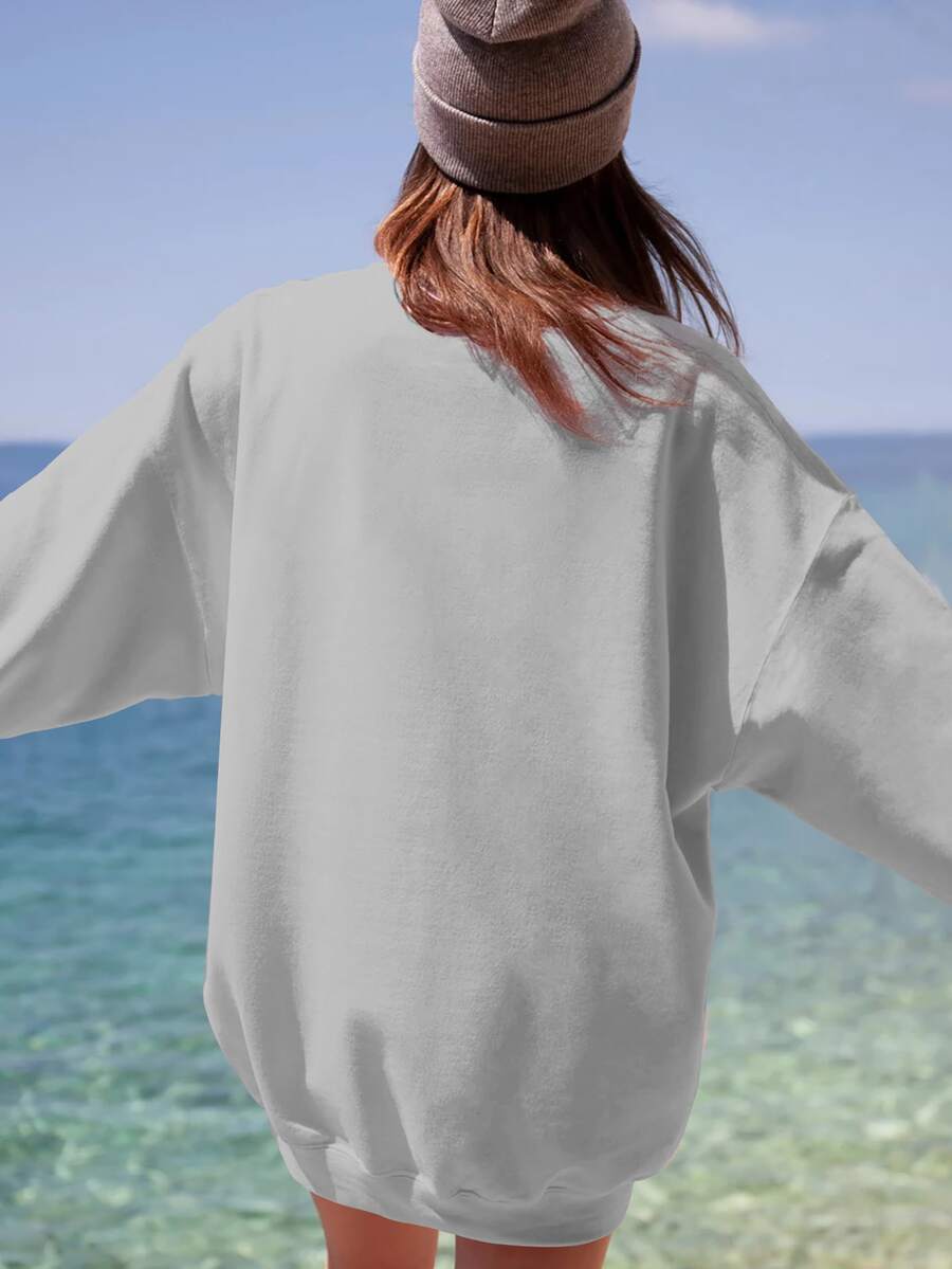 여성용 하이랜드 소 그래픽 스웨트셔츠, 둥근 네크라인, - Winter Clothing Gift Ideas 리뷰 및 가격